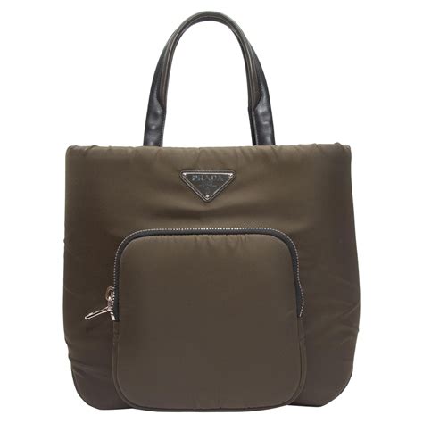 prada olive|prada tote bag.